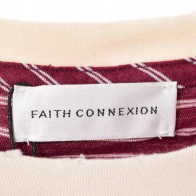 FAITH CONNEXION ブリーチ加工 レイヤード カットソー メンズのトップス(Tシャツ/カットソー(七分/長袖))の商品写真