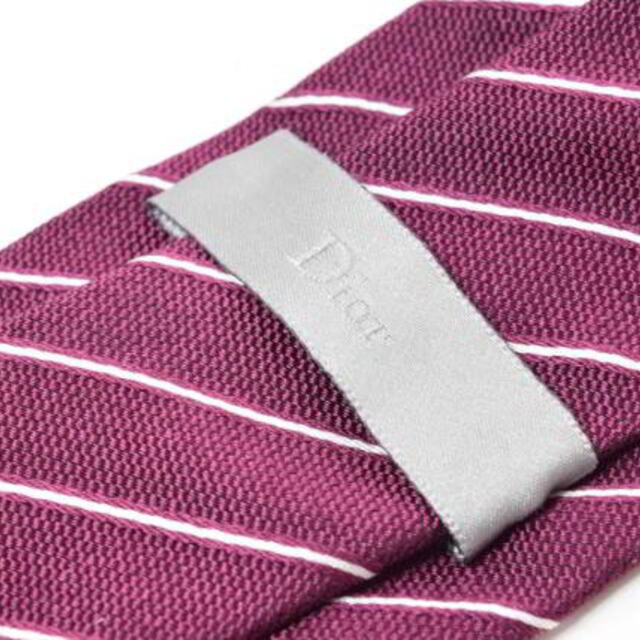 Dior HOMME シルク レジメンタル ネクタイ - ネクタイ