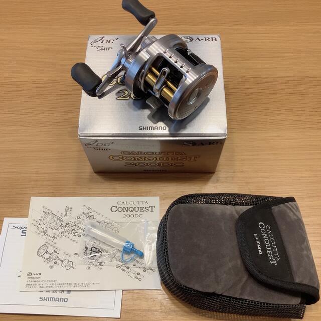 SHIMANO(シマノ)の09シマノ カルカッタコンクエスト200DC  スポーツ/アウトドアのフィッシング(リール)の商品写真