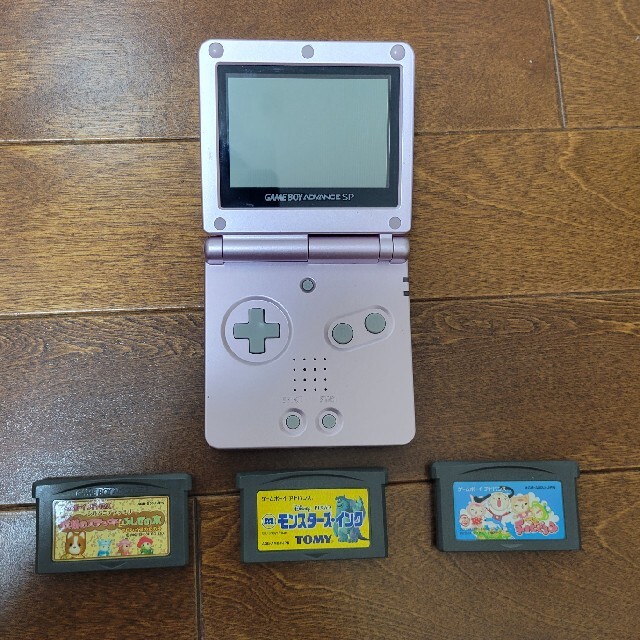 GAMEBOY ADVANCESP本体 カセット3つ セット