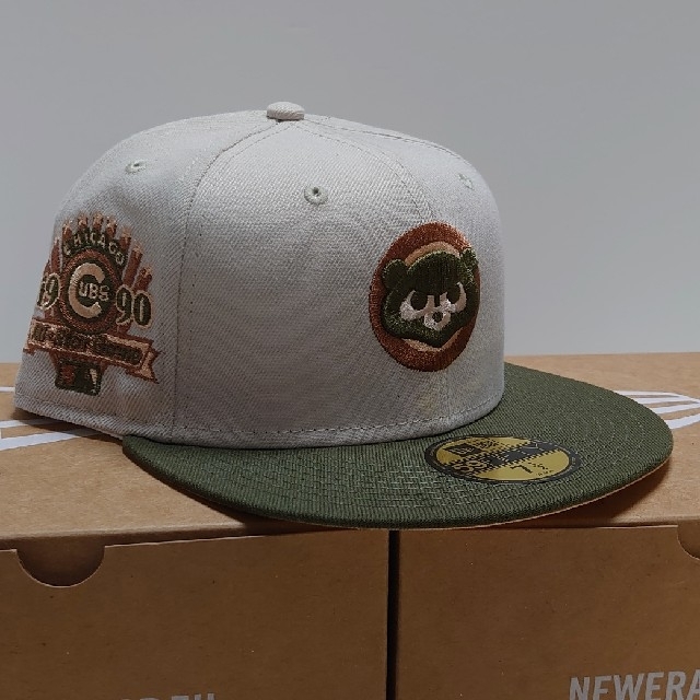 サイドパッチニューエラ 59fifty シカゴカブス クーパーズタウン 7 1/2