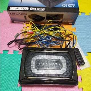 ケンウッド(KENWOOD)の中古　KENWOOD KSC-SW11 チューンアップサブウーファー(カーオーディオ)