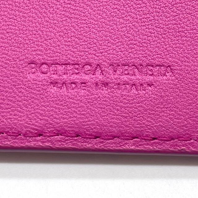 【極上美品】ボッテガヴェネタ イントレチャート カードケースBOTTEGAVENETA