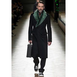 DIOR HOMME 18AW atelier ファー チェスターコート