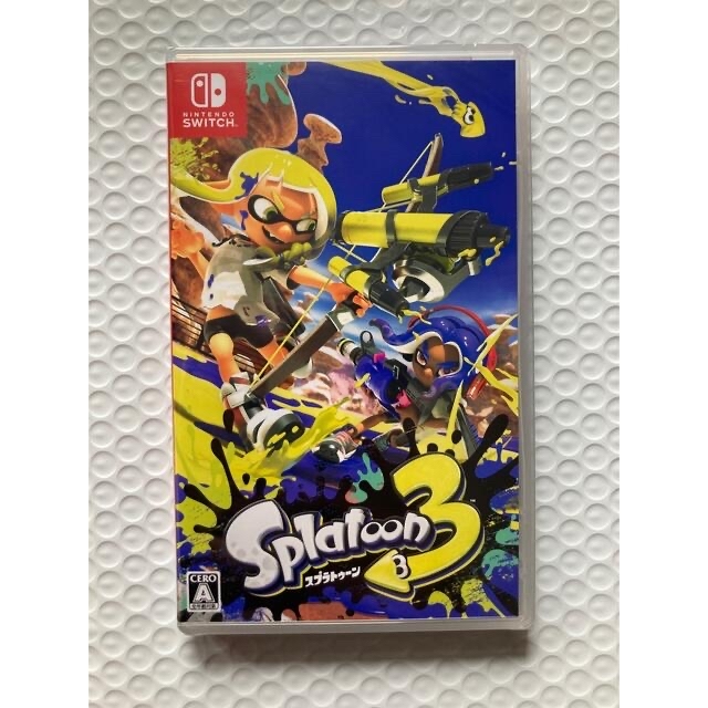 【Switch】 スプラトゥーン3 ソフト　新品シュリンク付き