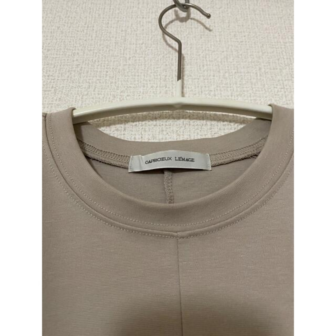 CAPRICIEUX LE'MAGE(カプリシューレマージュ)のアリス様専用カプリシュレマージュ　立体フレアTシャツ レディースのトップス(Tシャツ(半袖/袖なし))の商品写真
