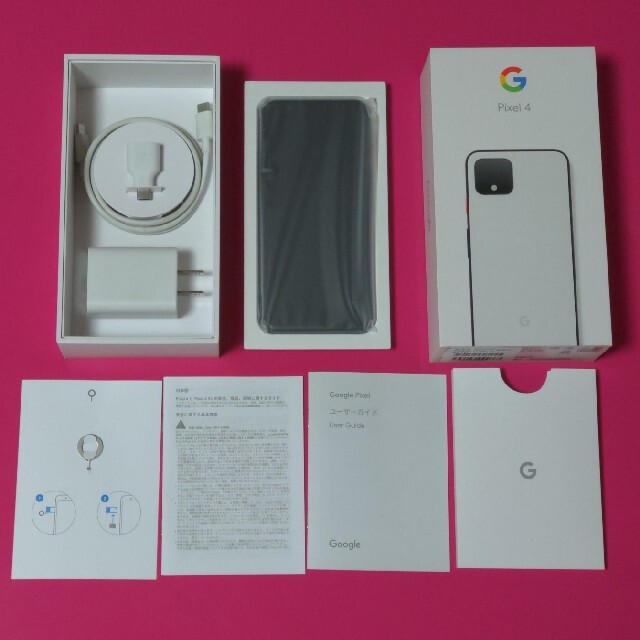 Google Pixel(グーグルピクセル)のGoogle pixel4 64G SIMロック解除済み（美品） スマホ/家電/カメラのスマートフォン/携帯電話(スマートフォン本体)の商品写真