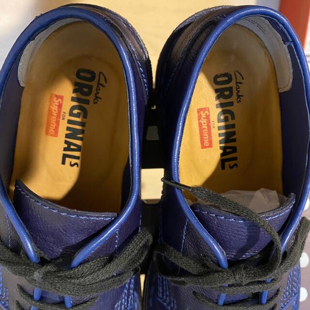 Supreme(シュプリーム)のsupreme clarks レザーシューズ us8 メンズの靴/シューズ(その他)の商品写真