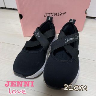 ジェニィ(JENNI)のtu…★様専用   中古 JENNI ジェニィ  靴  シューズ  21cm(スニーカー)