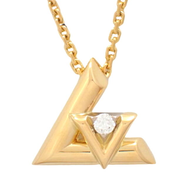 【即納&大特価】 パンダンティフ ルイ・ヴィトンネックレス - VUITTON LOUIS LV 40802032819 ゴールド金 YG イエローゴールド K18 GM ワン ヴォルト ネックレス