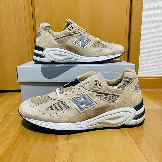 Kith × New Balance 990V2 "Tan" M990KS2 1