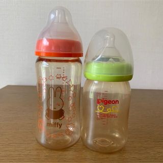 ピジョン(Pigeon)のピジョン  チュチュベビー　哺乳瓶　２本セット　ミッフィ　240ml 150ml(哺乳ビン)