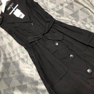 ザラ(ZARA)のZARAロングジレ☆完売商品☆送料込み☆(ベスト/ジレ)