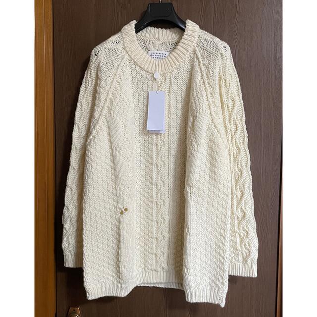 冬バーゲン☆】 - Margiela Martin Maison XL新品 アイボリー セーター