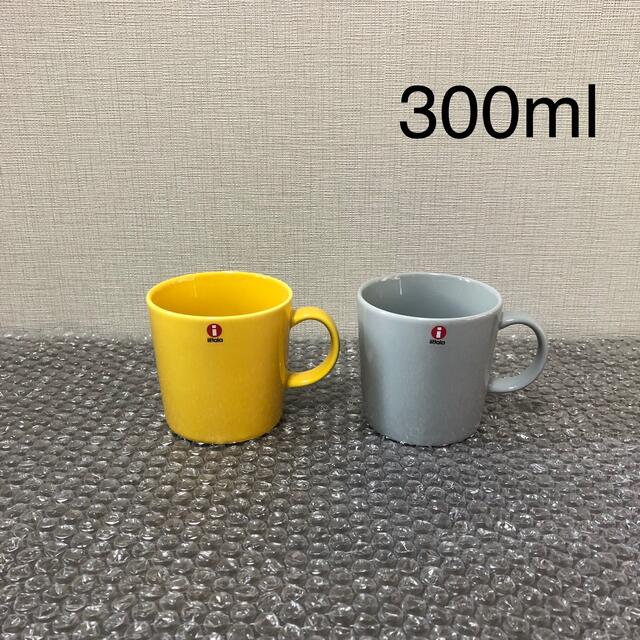 【新品未使用】iittala ティーマ　マグ　ペア　パールグレー　300ml