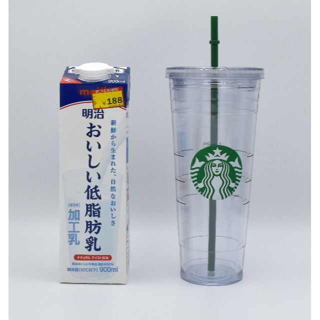 Starbucks Coffee(スターバックスコーヒー)の未使用 スタバ セット 特大タンブラー  サンドイッチケース スターバックス インテリア/住まい/日用品のキッチン/食器(弁当用品)の商品写真