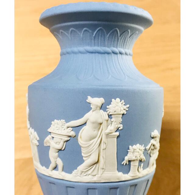 WEDGWOOD(ウェッジウッド)のWEDGWOOD✨ジャスパー フラワーベース　花瓶　一輪挿し インテリア/住まい/日用品のインテリア小物(花瓶)の商品写真