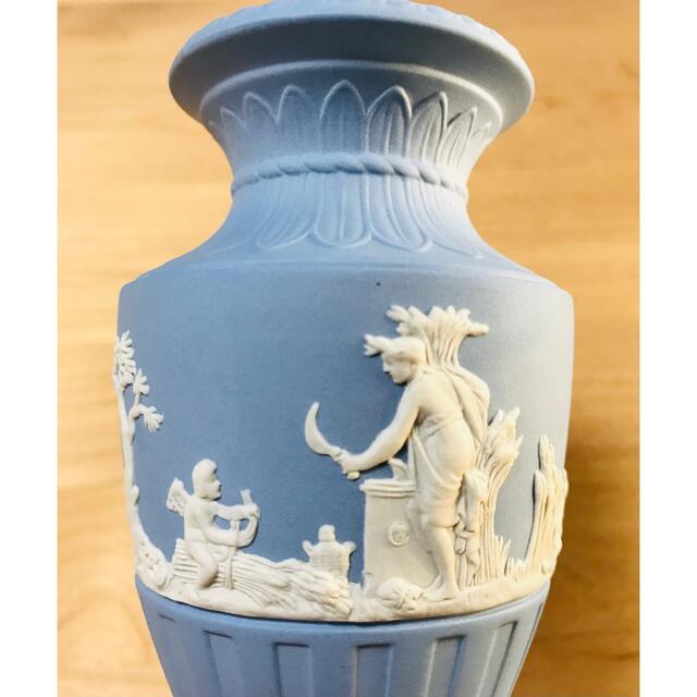 WEDGWOOD(ウェッジウッド)のWEDGWOOD✨ジャスパー フラワーベース　花瓶　一輪挿し インテリア/住まい/日用品のインテリア小物(花瓶)の商品写真