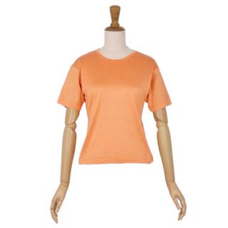 HERMES エルメス Tシャツ・カットソー XS オレンジ