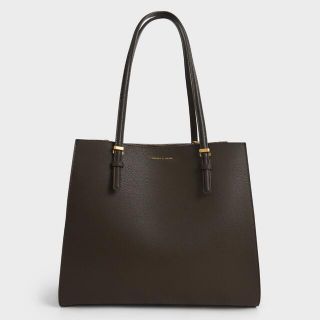 チャールズアンドキース(Charles and Keith)の【専用】ラージダブルハンドル トートバッグ(トートバッグ)