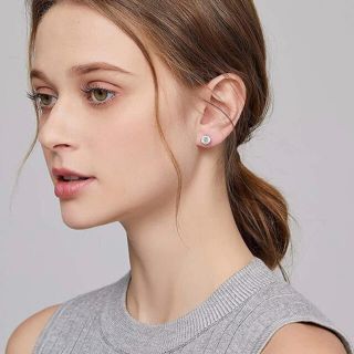 2023人気新作アクセサリー【最高品質✨】 1粒ダイヤ ピアス スワロフスキー 6mm 4爪 ジュエリー