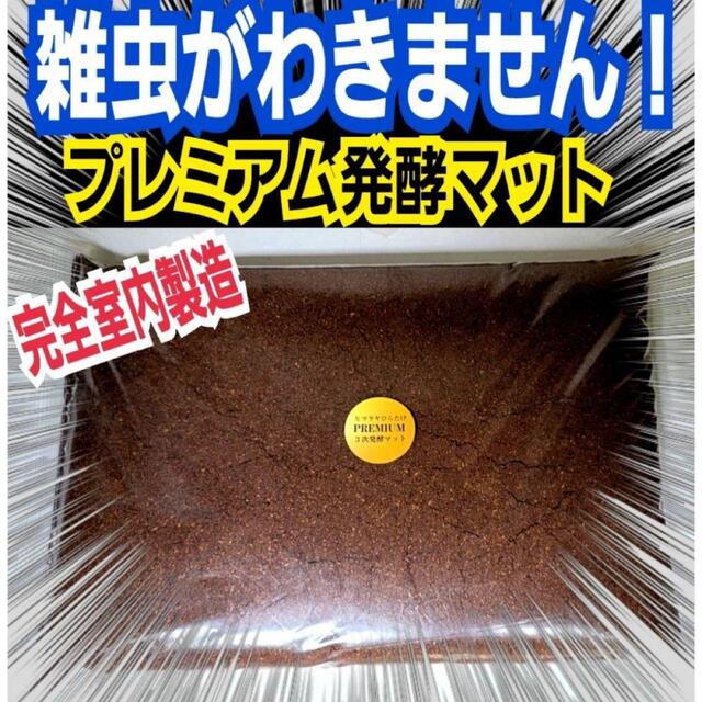 その他極上☆ギネス狙いに！プレミアム3次発酵カブトムシマット【8袋】特殊アミノ酸強化！