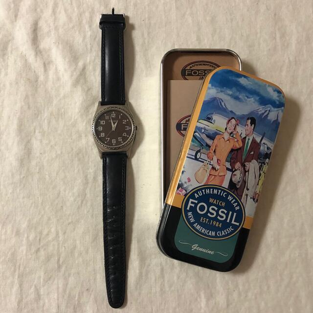 FOSSIL - FOSSIL 腕時計 缶ケース付きの通販 by RY's shop FOSSIL - FOSSIL 腕時計 缶ケース付きの通販 by RY's shop