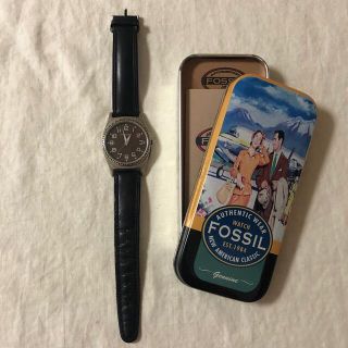 Fossil フォッシル*腕時計*缶ケース付き