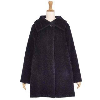 Max Mara - マックスマーラ コート シャギー ツイード アルパカ Max Mara - マックスマーラ コート シャギー ツイード アルパカ
