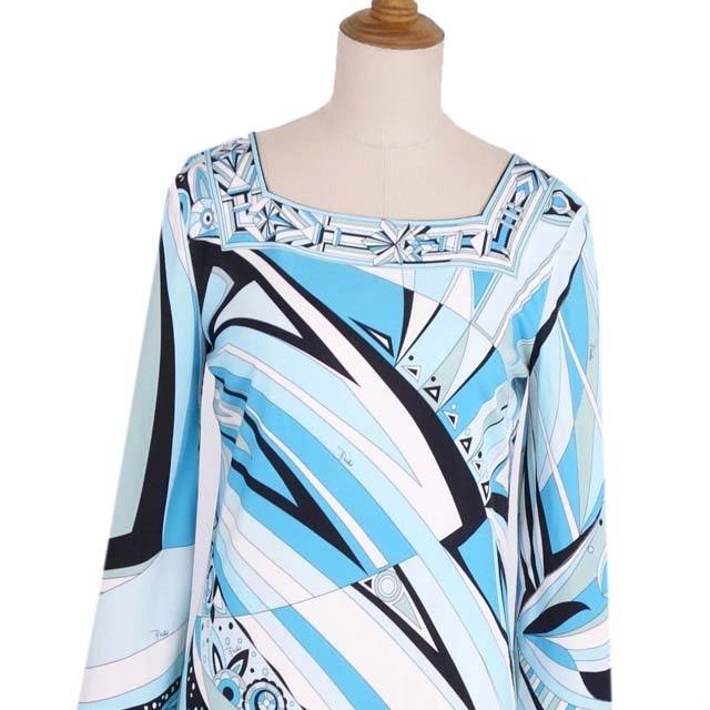 EMILIO PUCCI - エミリオプッチ ワンピース ドレス レーヨン EMILIO PUCCI - エミリオプッチ ワンピース ドレス レーヨン