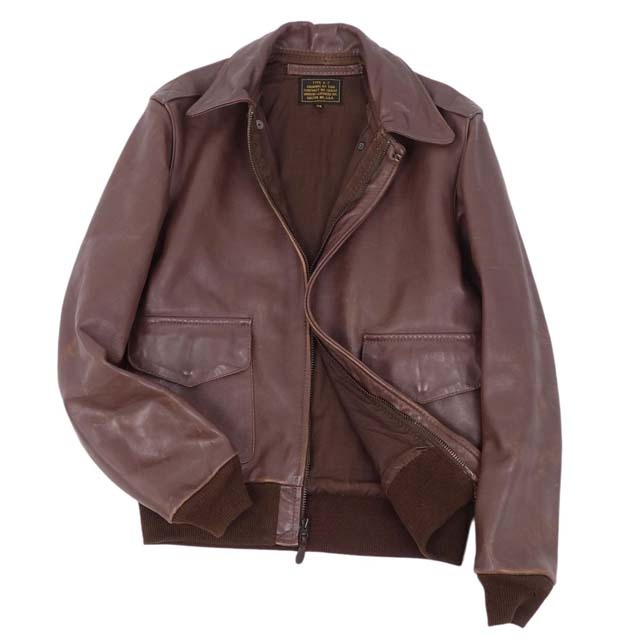 VANSON - バンソン A-2 フライトジャケット レザー メンズ VANSON - バンソン A-2 フライトジャケット レザー メンズ