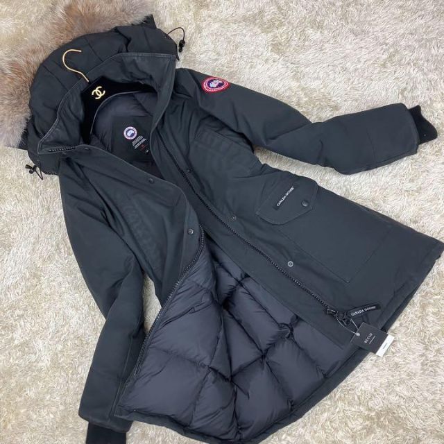 になること】 CANADA GOOSE - カナダグース トリリウムパーカー ファー ...