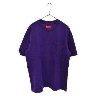 シュプリーム(Supreme)のSUPREME シュプリーム 18AW Pocket Tee  フロントポケット半袖Tシャツ パープル(Tシャツ/カットソー(半袖/袖なし))