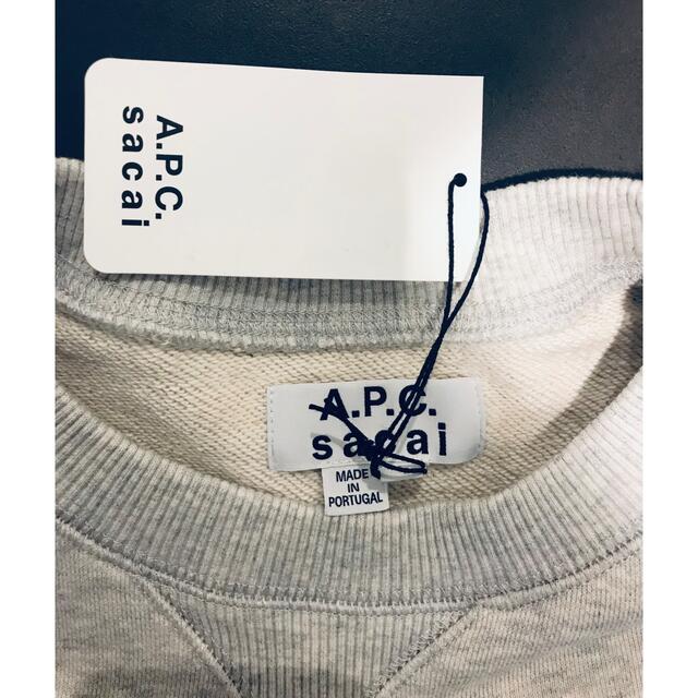 新品未使用  sacai × A.P.C. Tani スウェットシャツ