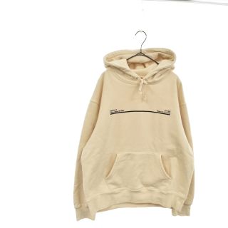 シュプリーム(Supreme)のSUPREME シュプリーム 20AW SHOP HOODED SWEATSHIRT ショップフーデッドスウェットシャツ プルオーバーパーカー ベージュ(パーカー)