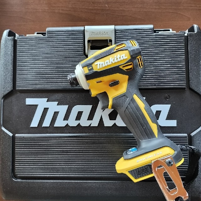 未使用マキタ18Vインパクトドライバーフレッシュイエロー本体+ケース