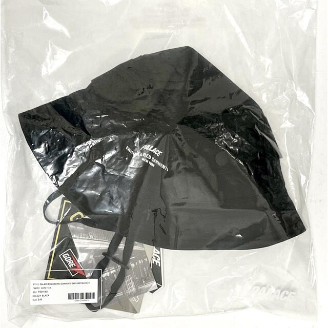 Engineered Garments(エンジニアードガーメンツ)の【ブラックS/M】PALACE × EG EXPLORER BUCKET メンズの帽子(ハット)の商品写真