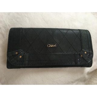 chloe クロエ　長財布　黒(財布)