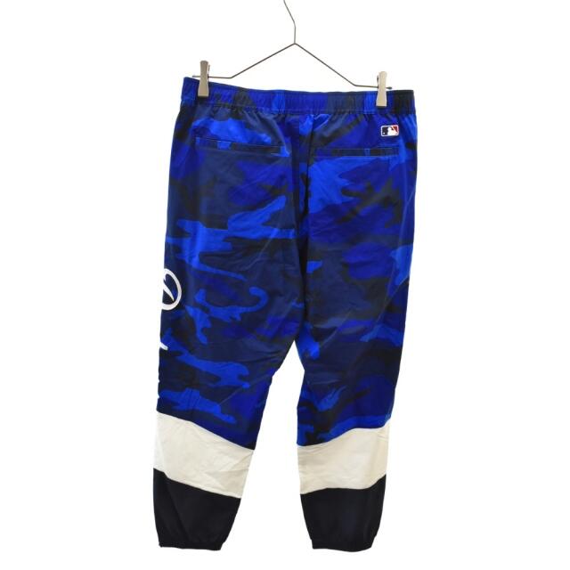 F.C.R.B.(エフシーアールビー)のF.C.R.B./F.C.Real Bristol/FCRB エフシーアールビー/エフシーレアルブリストル 21AW MLB TOUR MULTI PATTERN TRAINING PANTS サイドロゴ刺繍ナイロンイージートラックパンツ FCRB-212006 ブルー メンズのパンツ(その他)の商品写真