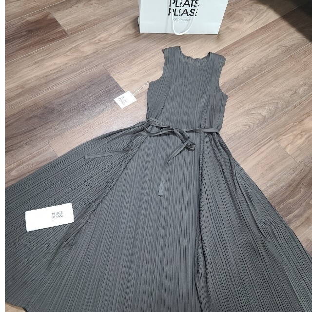 2年保証』 pleats please issey miyake 春夏ワンピース千鳥格子