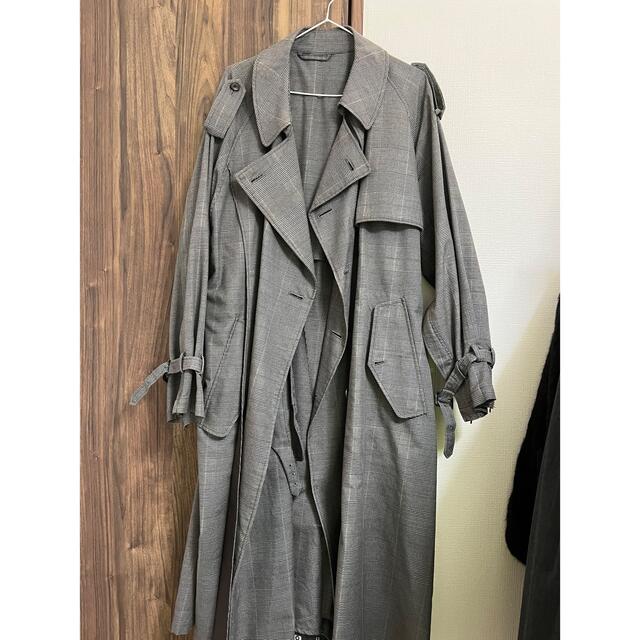 Stein20ss DOUBLE SHADE TRENCH COAT