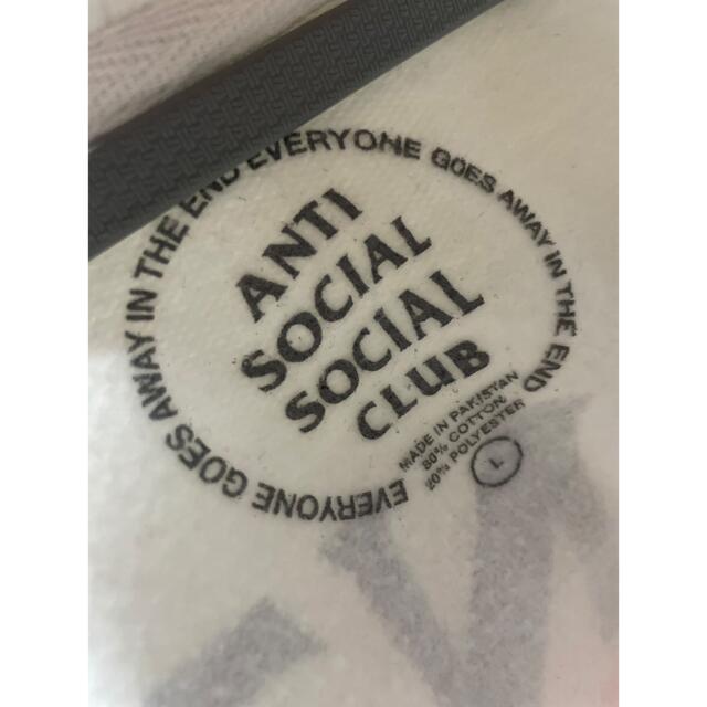 ANTI SOCIAL SOCIAL CLUB(アンチソーシャルソーシャルクラブ)のANTI SOCIAL SOCIAL CLUB スウェット パーカー L メンズのトップス(パーカー)の商品写真