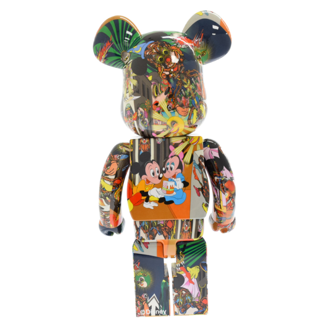 MEDICOM TOY メディコムトイ BE@RBRICK Tanaami Keiichi MICKEY MOUSE 1000% ベアブリック ×田名網敬一 ミッキーマウス 総柄イラストフィギュア 人形