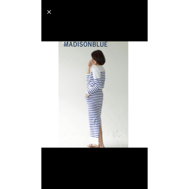 MADISONBLUE(マディソンブルー)のMadisonblue ボーダーセットアップ レディースのレディース その他(セット/コーデ)の商品写真