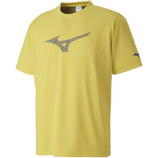 ミズノ(MIZUNO)のMIZUNO ミズノ テニスウェア 半袖ゲームシャツ メッセージTシャツ 新品S(ウェア)