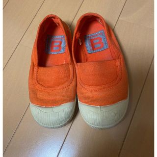 ベンシモン(BENSIMON)のベンシモン　キッズ　スリッポン　オレンジ　(スニーカー)