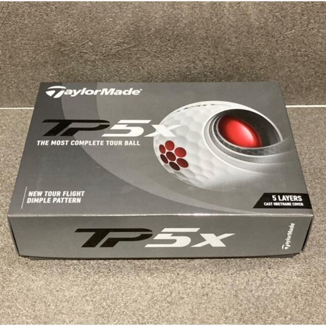 TaylorMade(テーラーメイド)の⛳️テーラーメイド TaylorMade ゴルフボール TP5X 1ダース スポーツ/アウトドアのゴルフ(その他)の商品写真