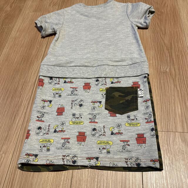 SNOOPY(スヌーピー)のSNOOPY ワンピース　120㎝ キッズ/ベビー/マタニティのキッズ服女の子用(90cm~)(ワンピース)の商品写真