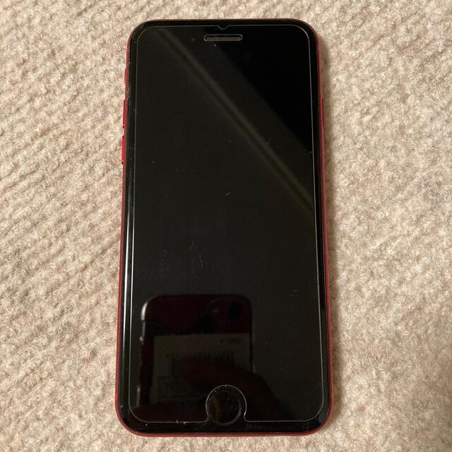 iPhone8 simフリー　red