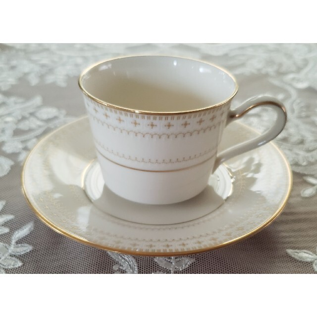iittala - 専用オールドノリタケ Ivory Chinaデミタスカップ&ソーサー ...